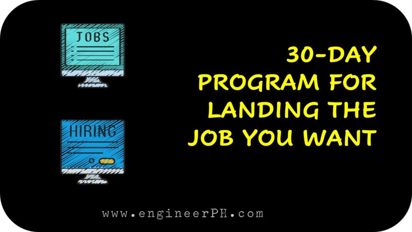 HOW TO FIND A JOB IN 30 DAYS OR LESS. A 30-DAY PROGRAM FOR LANDING THE JOB YOU WANT