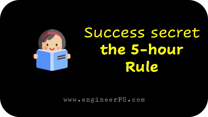 The Secret to Success: The 5-hour rule