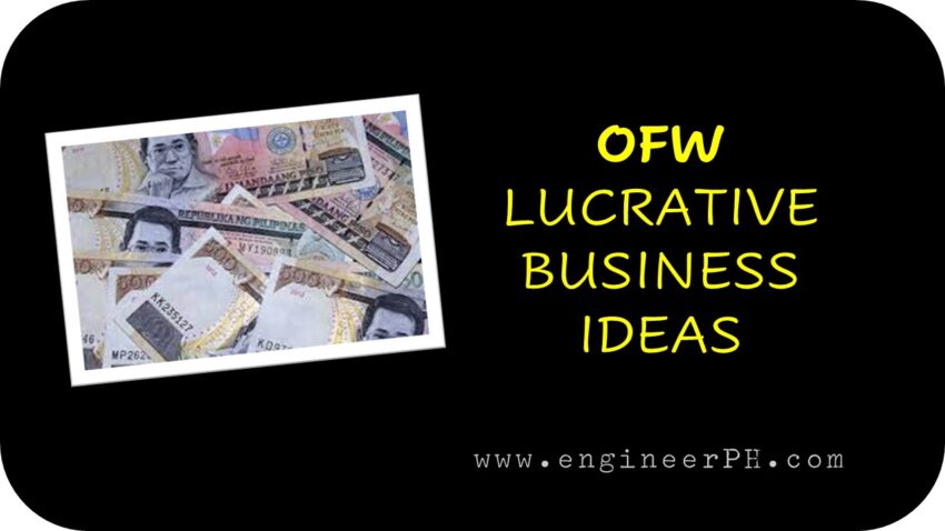 OFW Lucrative Business Ideas